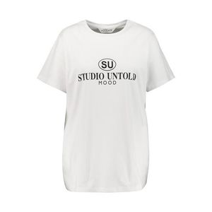 Studio Untold Tricou alb / negru imagine