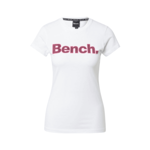 BENCH Tricou alb / roșu imagine