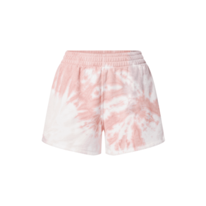 Abercrombie & Fitch Pantaloni roz / alb imagine