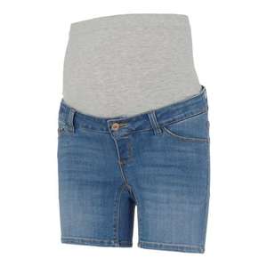 MAMALICIOUS Jeans 'Della' albastru denim / gri imagine