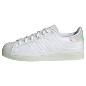 ADIDAS ORIGINALS Sneaker low 'Superstar' alb / roz deschis / verde deschis imagine