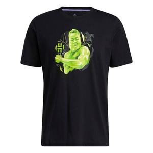 ADIDAS PERFORMANCE Tricou funcțional negru / verde neon imagine