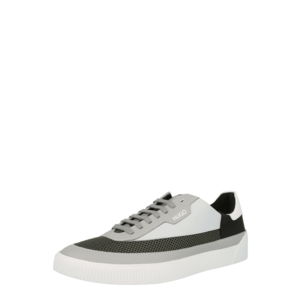 HUGO Sneaker low 'Zero' gri / alb / negru imagine