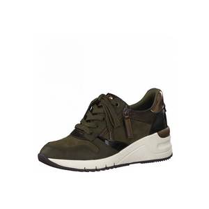 TAMARIS Sneaker low kaki / negru / bronz imagine