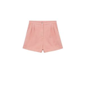 MANGO Pantaloni cutați 'RUSTIC' roz imagine