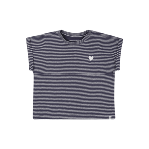 Marc O'Polo Junior T-Shirt bleumarin / alb imagine