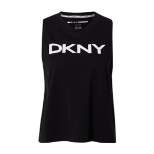 DKNY Performance Sport top negru / alb imagine
