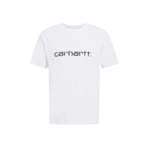 Carhartt WIP Tricou negru / alb murdar imagine