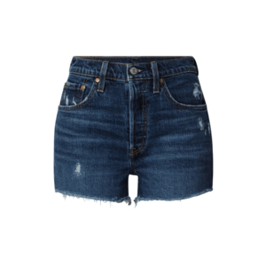 LEVI'S Jeans '501® ORIGINAL SHORT DARK INDIGO - WORN IN' albastru închis imagine