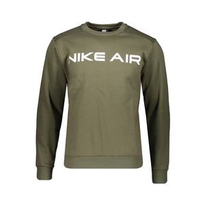 Nike Sportswear Bluză de molton oliv / alb imagine