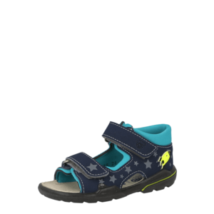 Pepino Pantofi deschiși 'Franky' albastru închis / turcoaz / gri / verde neon imagine