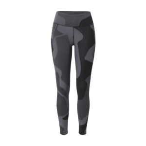 Reebok Sport Pantaloni sport negru / gri argintiu / alb imagine