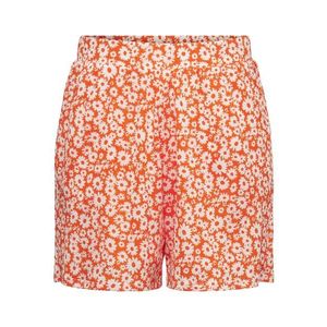 ONLY Pantaloni 'Pella' portocaliu / alb imagine