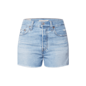 LEVI'S Jeans 'RIBCAGE SHORT LIGHT INDIGO - WORN IN' albastru deschis imagine