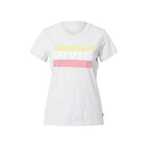 LEVI'S Tricou galben citron / roz / alb imagine