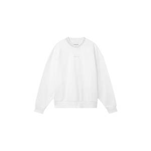 Calvin Klein Jeans Bluză de molton alb / gri deschis imagine
