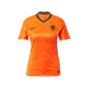 NIKE Tricot 'Netherlands 2020 Stadium Home' portocaliu / negru imagine