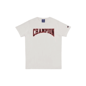 Champion Authentic Athletic Apparel Tricou alb / bleumarin / roșu imagine