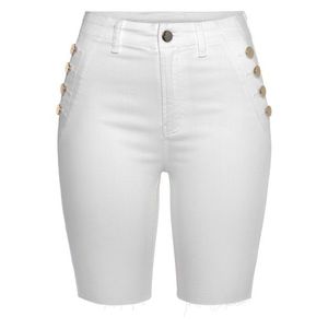 VIVANCE Jeans alb / auriu imagine