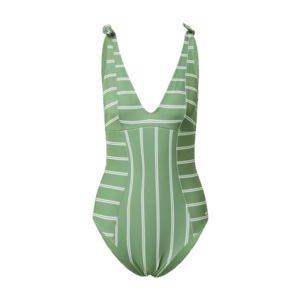 ROXY Costum de baie întreg verde / alb imagine