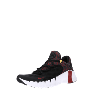 NIKE Pantofi sport 'Metcon 4' negru / roșu burgundy / alb / galben imagine