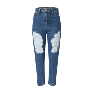 Trendyol Jeans albastru / alb imagine