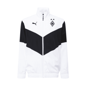 PUMA Jachetă de trening alb / negru imagine