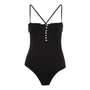 Pieces Petite Body 'LEAF' negru imagine