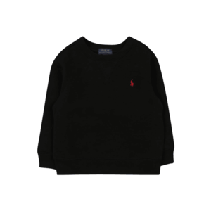 Polo Ralph Lauren Bluză de molton negru / roșu imagine