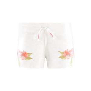 PJ Salvage Pantaloni de pijama 'Flowers' alb / roșu / oliv imagine