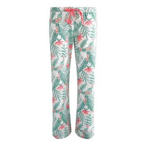 PJ Salvage Pantaloni de pijama 'Paradise' alb / verde iarbă / roșu pepene imagine