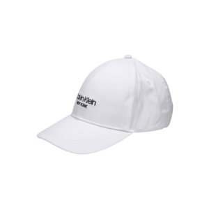 Calvin Klein Șapcă alb / negru imagine