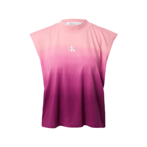 Calvin Klein Jeans Tricou roz / fucsia / mov zmeură imagine