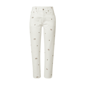 LEVI'S Jeans alb denim / rosé / verde măr imagine