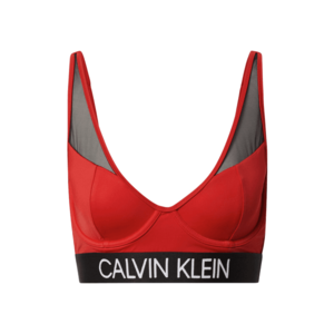 Calvin Klein Swimwear Sutien costum de baie negru / roșu imagine