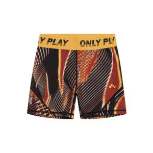ONLY PLAY Pantaloni sport 'MARLIN' negru / galben auriu / bej / roşu închis imagine