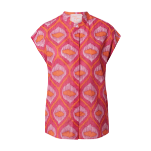 LIEBLINGSSTÜCK Bluză 'Rota' roz / portocaliu / alb imagine