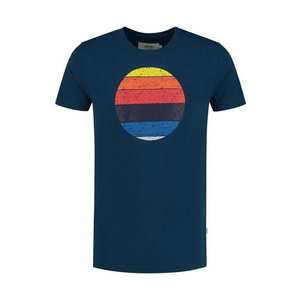 Shiwi Tricou 'Sunset Shades' albastru / galben / roșu / mov vânătă / azuriu imagine