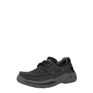 SKECHERS Pantofi cu șireturi sport negru / negru amestecat imagine