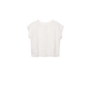 MANGO Bluză 'Romb' alb imagine