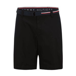 Tommy Hilfiger Big & Tall Pantaloni eleganți 'BROOKLYN' negru / albastru închis / alb / roșu imagine