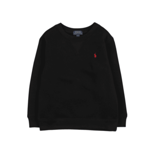 Polo Ralph Lauren Bluză de molton negru / roșu imagine