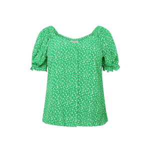 Forever New Curve Bluză 'Marisa' verde / alb imagine