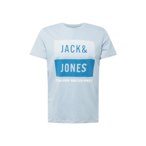 JACK & JONES Tricou albastru / albastru deschis / alb imagine