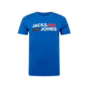 JACK & JONES Tricou albastru / alb / roșu / negru imagine