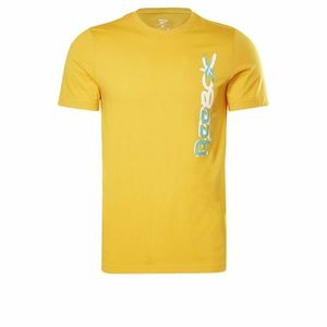 Reebok Sport Tricou funcțional galben auriu / verde / alb imagine
