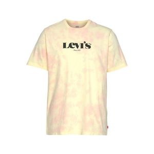 LEVI'S Tricou galben / roz pastel / negru / roșu imagine