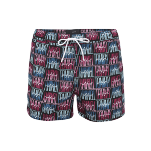 Tommy Hilfiger Underwear Șorturi de baie alb / negru / albastru / roz imagine