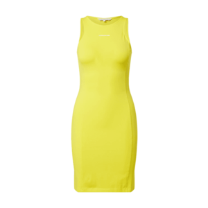 Calvin Klein Jeans Rochie de vară alb / galben neon imagine