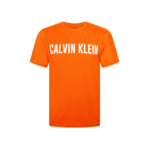 Calvin Klein Performance Tricou funcțional portocaliu / alb imagine